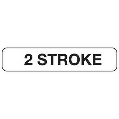 2 STROKE SIGN