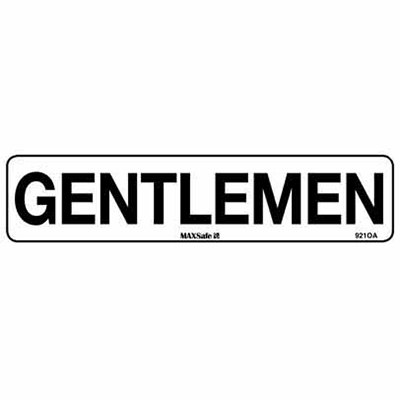 GENTLEMEN SIGN