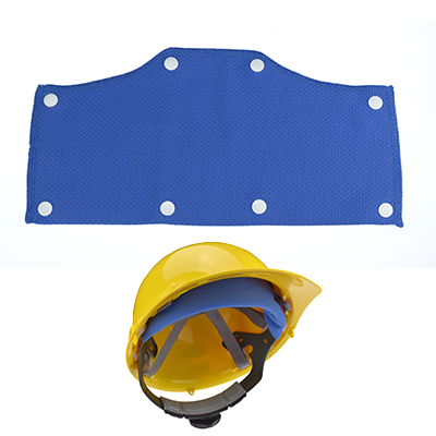 Cooling Hard Hat Microfiber Sweatband – Securely Snaps Around Existing Hard Hat Suspensions, Advanced Arctic Cooling Technology