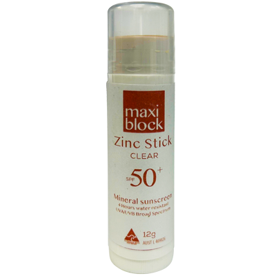 CoolWorker MaxiBlock Zinc Stick SPF50+, 12g Stick (Sold in Cartons, Carton Qty is 120)