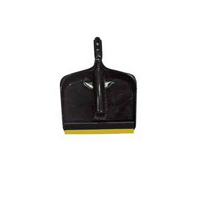 Black Plastic Dustpan & Brush Set