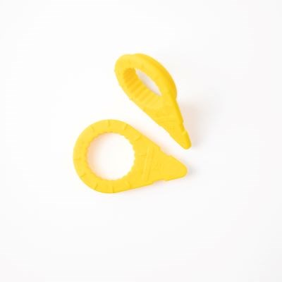 MAXSafe Wheel Nut Indicator – 40 mm Flat Yellow (min order 50)