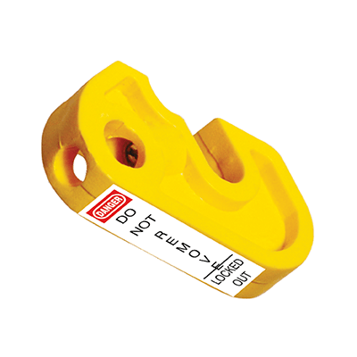 Miniature Circuit Breaker Lockout – Yellow