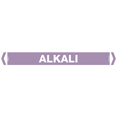 PIPE MARKER ALKALI