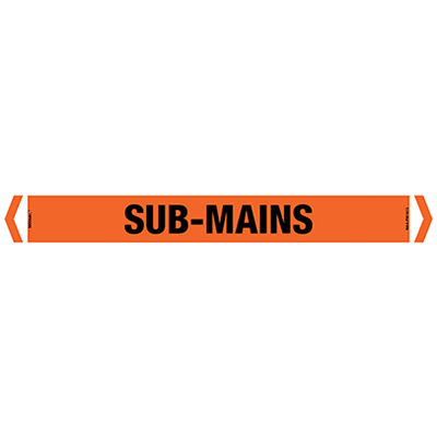 PIPE MARKER SUB-MAINS