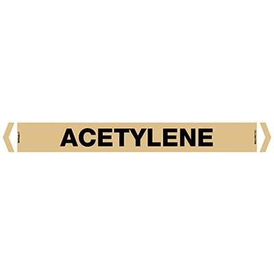 PIPE MARKER ACETYLENE