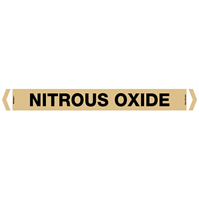 PIPE MARKER NITROUS OXIDE