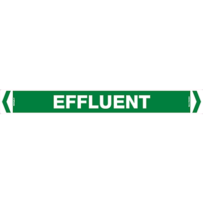 PIPE MARKER EFFLUENT