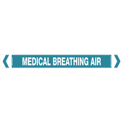 PIPE MARKER MEDICAL BREATHING AIR