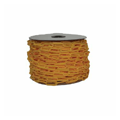 Plastic Chain – Yellow – 8mm x 40m Roll