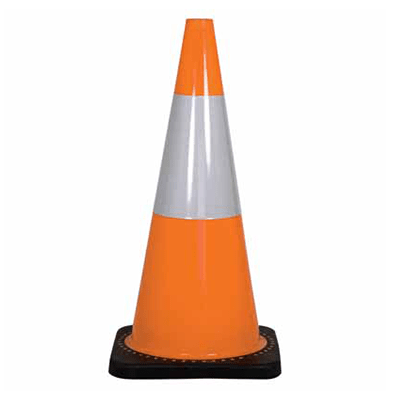 REFLECTIVE ORANGE TRAFFIC CONE