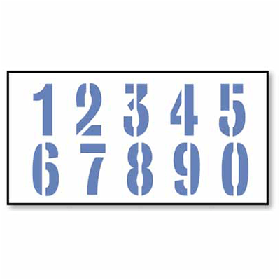 NUMBERS STENCIL