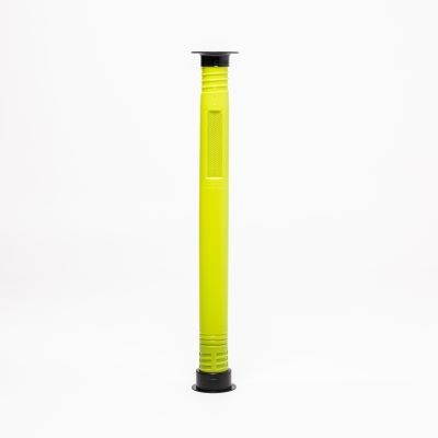 MAXSafe Translucent Guide Post Yellow – With Class 1 Reflective Stickers