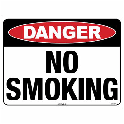 NO SMOKING SIGN