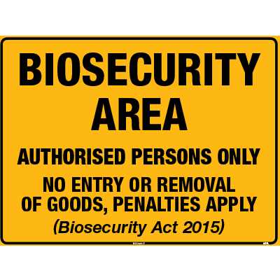 BIOSECURITY AREA