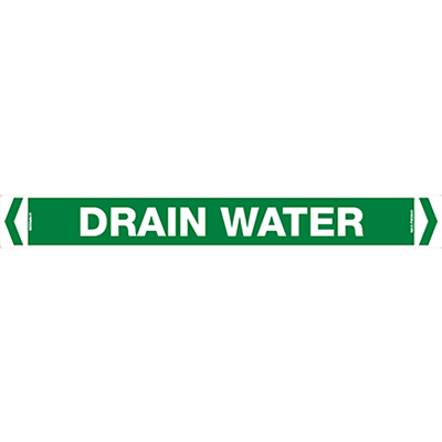 PIPE MARKER DRAIN WATER