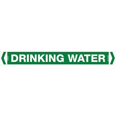 PIPE MARKER DRINKING WATER