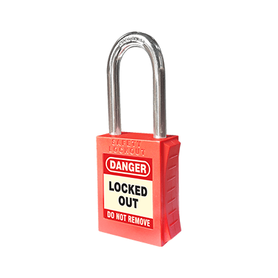 42Mm Premium Lockout Padlock - Keyed Alike 6 UL418 R KA Premium Padlock Red Metal Keyed Alike Web 1