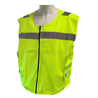 Coolex Ezy High-Visibility Cooling Vest with Gel Pouches
