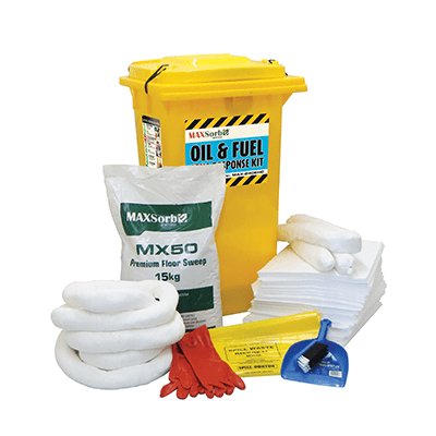 Maxsorb Econo Oil &Amp; Fuel Spill Kit 2 MAX 240EHC Web 1