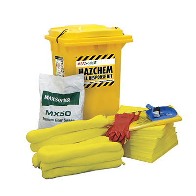 Hazchem Spill Kit 4 MAX 240HZ Web 1
