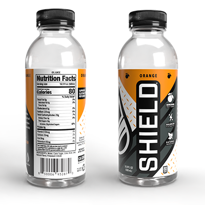 Shield – Ready To Drink 500Ml Bottle – 12 Pack 4 Shield RTD orange
