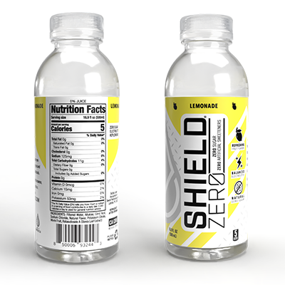 Shield Zero – Ready To Drink 500Ml Bottle – 12 Pack 3 ShieldZero RTD lemon