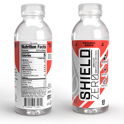 Shield Zero – Ready To Drink 500Ml Bottle – 12 Pack 5 ShieldZero RTD pineapplemango