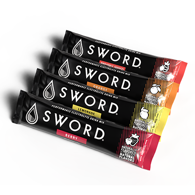SWORD Electrolyte Powder – 50 Pack Single Serve Sachets