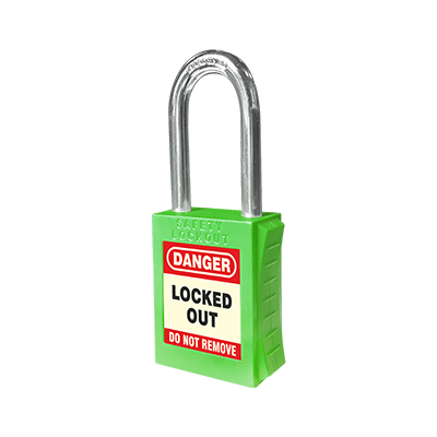 42Mm Premium Lockout Padlock - Keyed Alike 3 UL418 G KA Premium Padlock Green Metal Keyed Alike Web 1