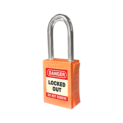 42Mm Premium Lockout Padlock - Keyed Alike 4 UL418 O KA Premium Padlock Orange Metal Keyed Alike Web 1