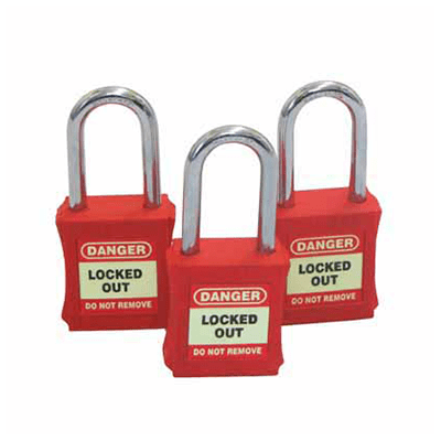 42Mm Premium Lockout Padlock - Keyed Different Set 2 UL418 R KDMK3 Premium Padlock Set 3 Red Metal Keyed Differently Web 1