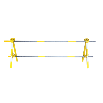 Lightweight Fibreglass Barricade Pole - 5.8M 2 barricade yellow