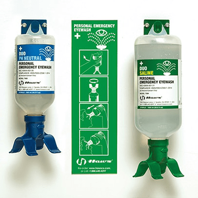 Wall-Mounted Eyewash Station