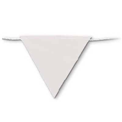 Flag Bunting - 30M 9 BUNT W Flag Bunting White Web 1