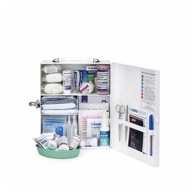 LLC3B First Aid Metal Cabinet Kit 3 15 Persons Web 1
