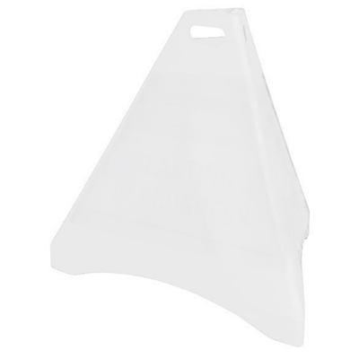 Pyramid Safety Cone (600Mm) 3 MAX PC6 W LOW RES