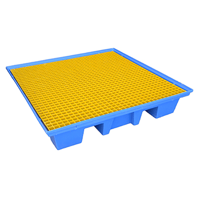 Drum Bund - Forkliftable 6 MXP1002 4 Drum Bunded Pallet Web 1