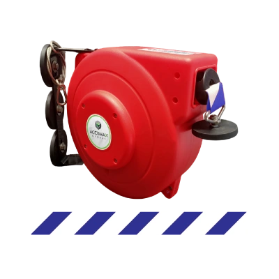 20M Retractable Safety Reel - Magnet Mount 4 20m reel mm bw