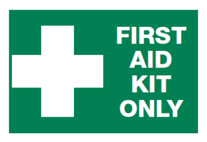 First Aid Kit Only