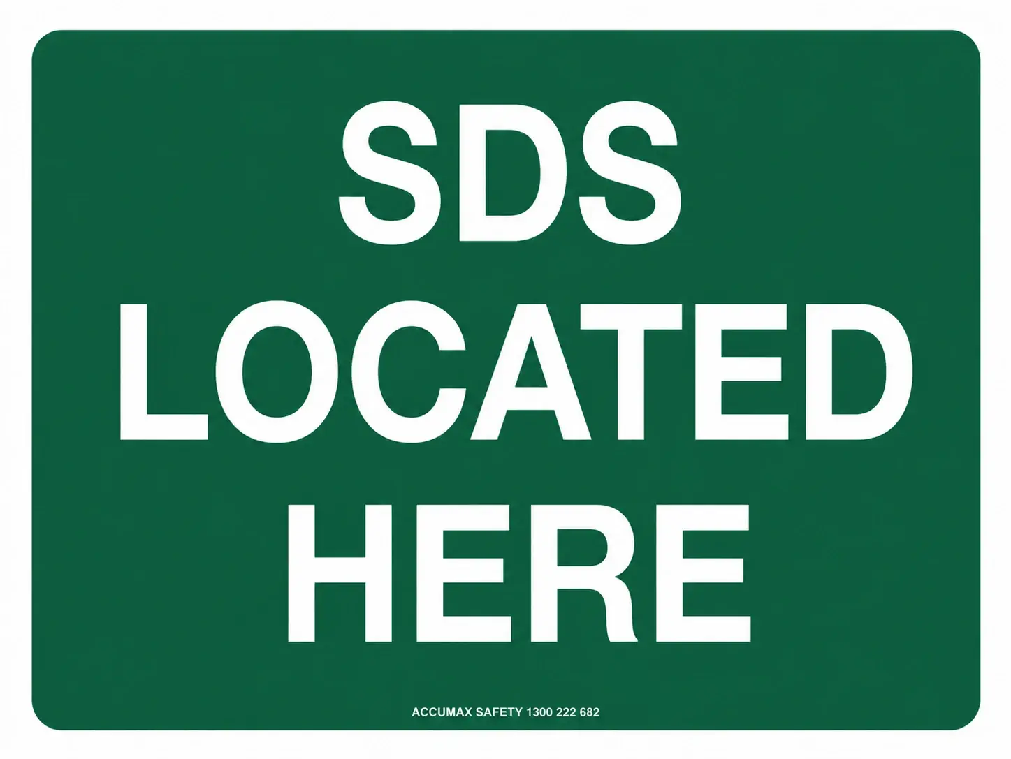 SDS Located Here