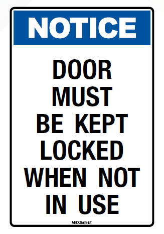 Door Notice