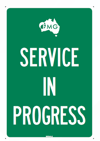 Service In Progress