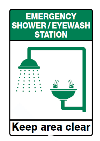 Emergency Shower / Eyewash Station
