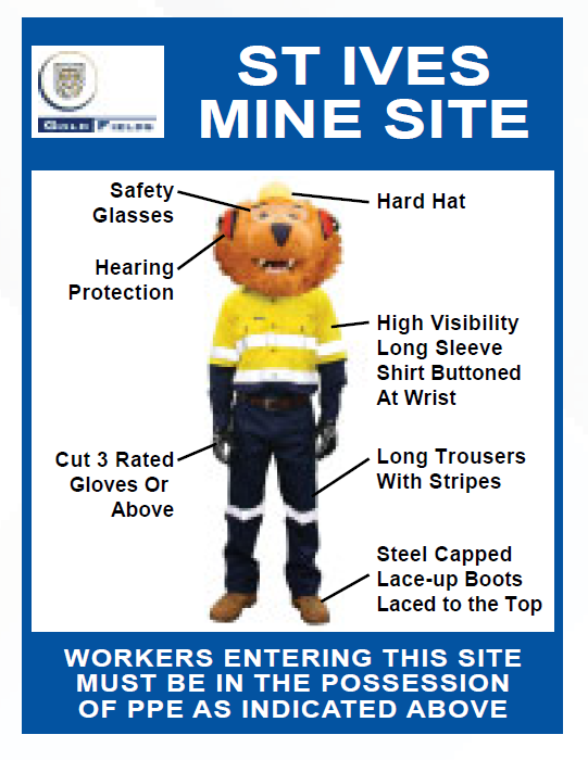 ST IVES Mine Site
