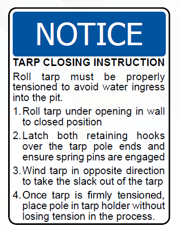 TARP Closing Instruction