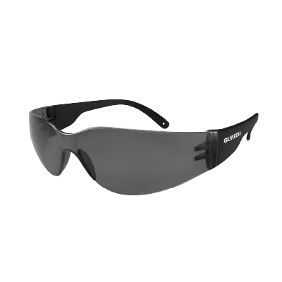 Lite safety glasses smoke 86